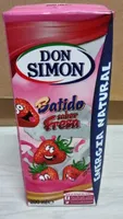 Batido sabor fresa