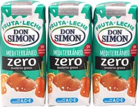 Mediterráneo zero materia grasa fruta + leche