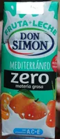 Fruta + leche mediterráneo zero