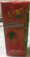 Mandarina sin gas sin conservantes
