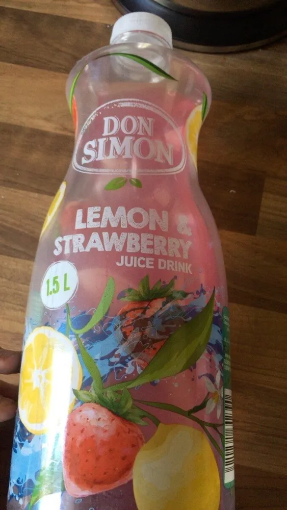 Lemon and strawberry