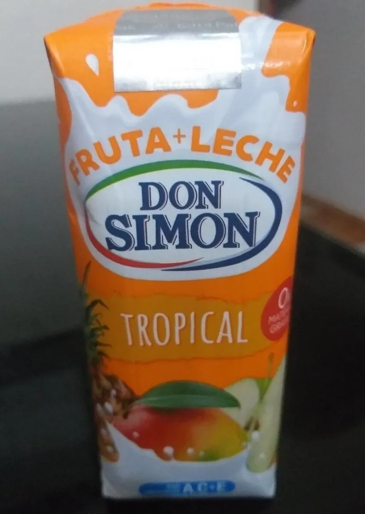 Fruta + leche tropical