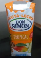 Fruta + leche tropical