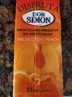 Zumo D.simon Disfruta Melocoton S / Azucar Brik 1L