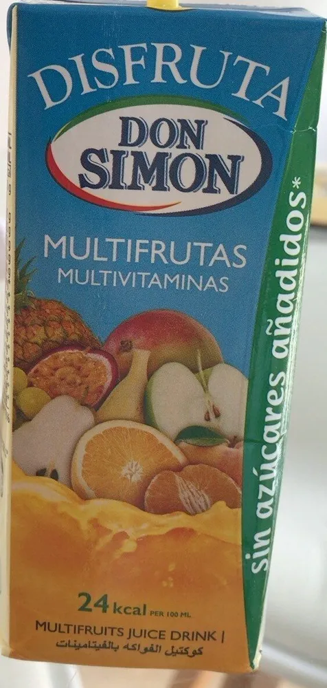 Zumo multifrutas