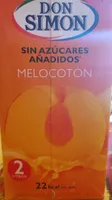 Zumo D.simon Disfruta Melocoton S / Azucar Brik 2L