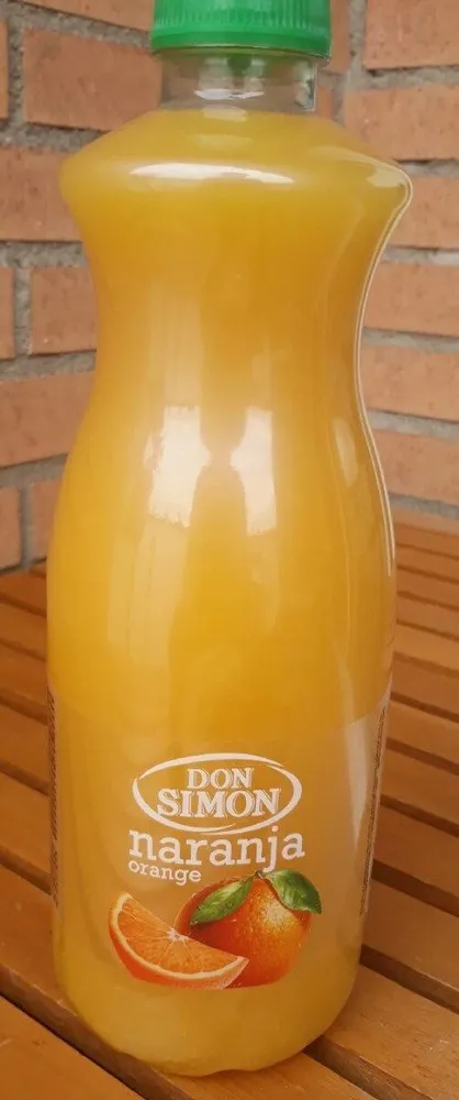 Néctar de Naranja a partir de concentrado. Mínimo 50%