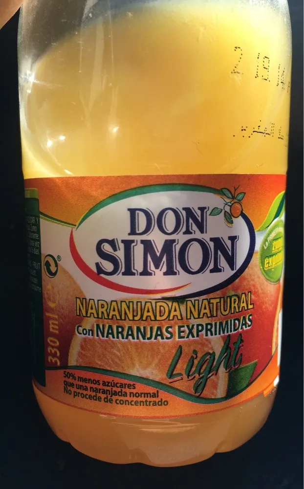 Jus d’orange don simon