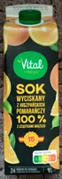 Sok wyciskany z hiszpańskich pomarańczy 100% z cząstkami miąższu