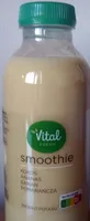 Smoothie kokos ananas banan pomarańcza