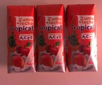 Zumo + Leche Tropical