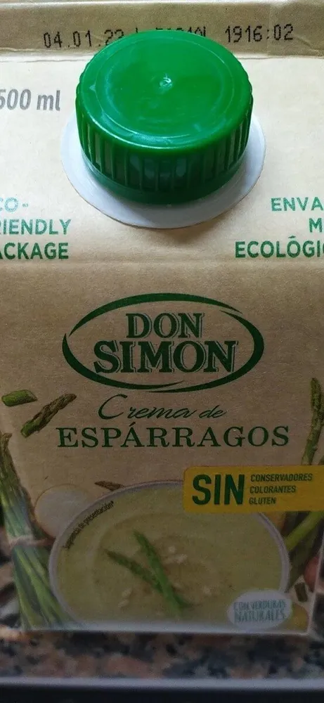 Crema espárragos