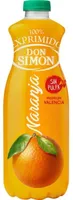 Zumo de naranja sin pulpa