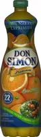 Zumo de naranja exprimida refrigerado con pulpa