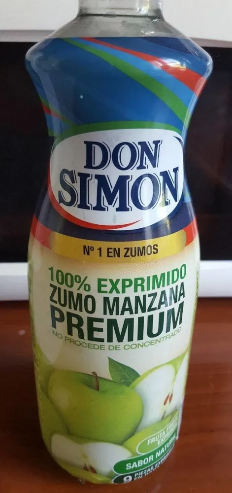 ZUMO PREMIUM MANZANA PET DON SIMON