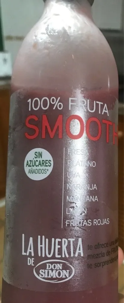 SMOOTHIE FRESA PLATANO SIMON