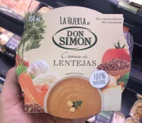 Crema de lentejas