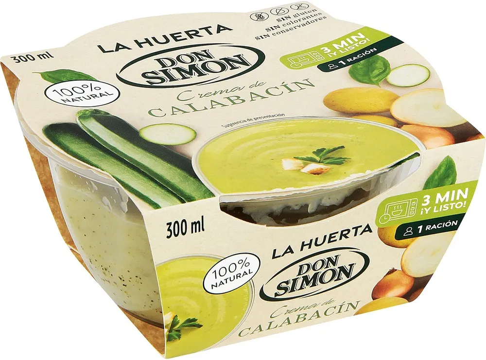 Crema de calabacin