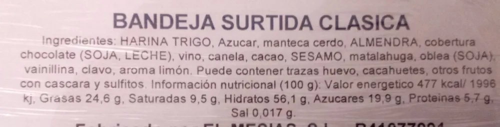 Surtido clásico 12 especialidades