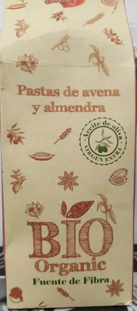 Pastas de avena y almendra