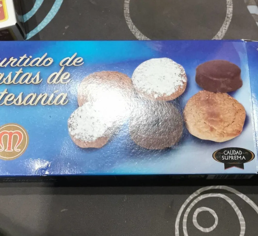 Surtido de pastas de artesania