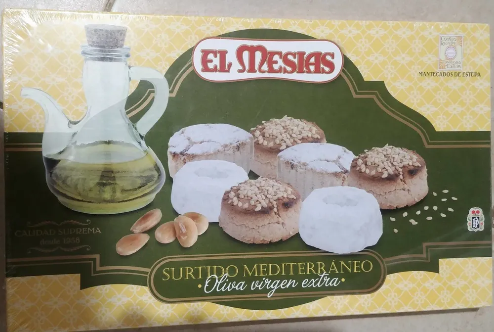 Surtido mediterraneo - montecados de estepa