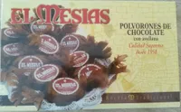 Polvorones de chocolade con avellana