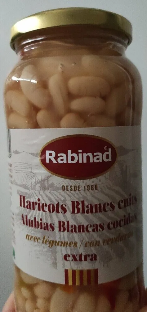Haricots blancs cuits