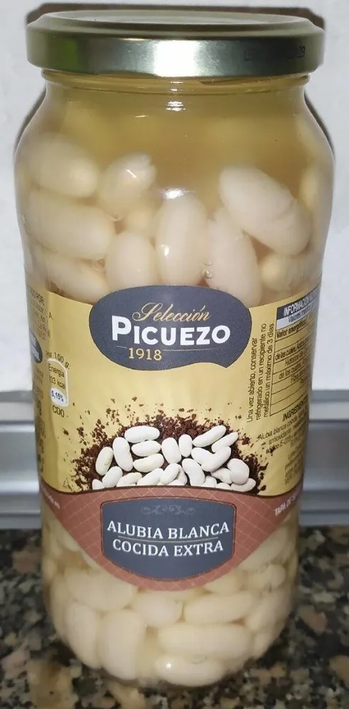 Alubia blanca cocida extra