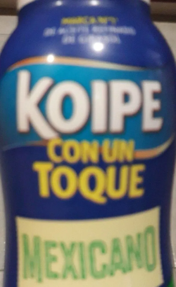 Koipe con toque mexicano