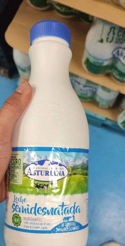 Leche semidesnatada