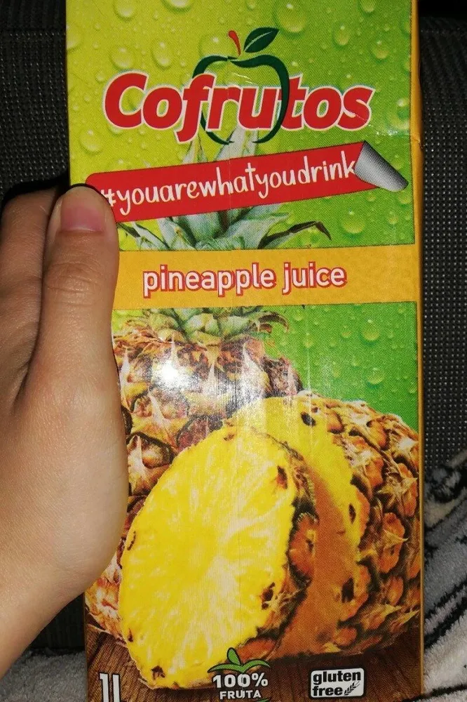 Zumo de piña