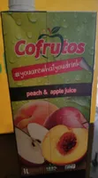 Zumo melocotón y manzana
