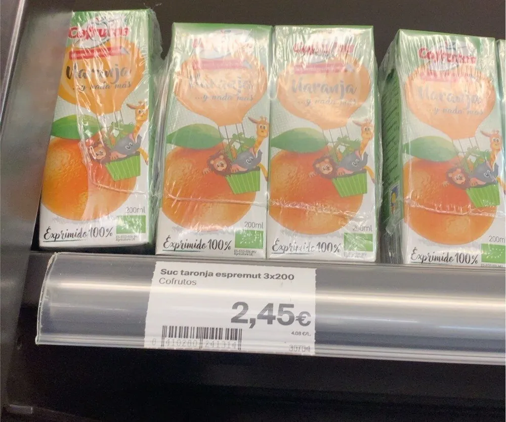 Zumo de Naranja 100%