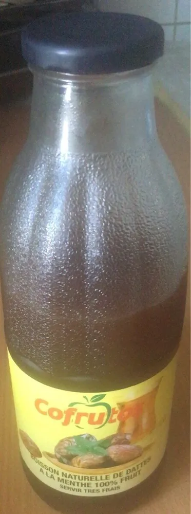 Boisson Naturelle de Dattes à la menthe 100% Fruit