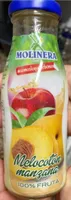 Zumo melocoton manzana