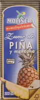Zumo de piña y manzana