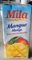 Jus de mangue sans sucres ajoutés