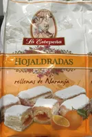 Hojaldradas relkebas de naranja