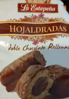 Hojaldradas doble chocolate rellenas