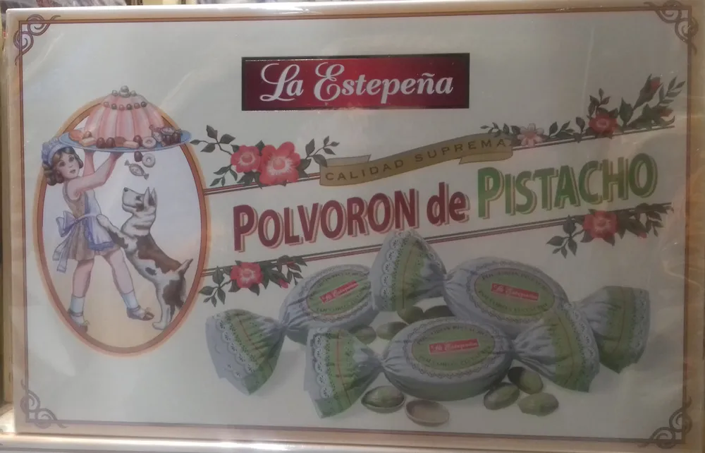 Polvorón de pistacho