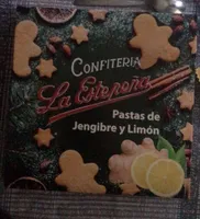 Pastas de hengibre y limon