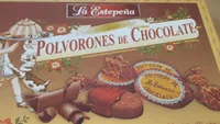 Polvorones de chocolate