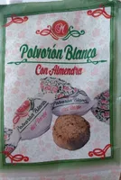 Polvorón Blanco con almendra