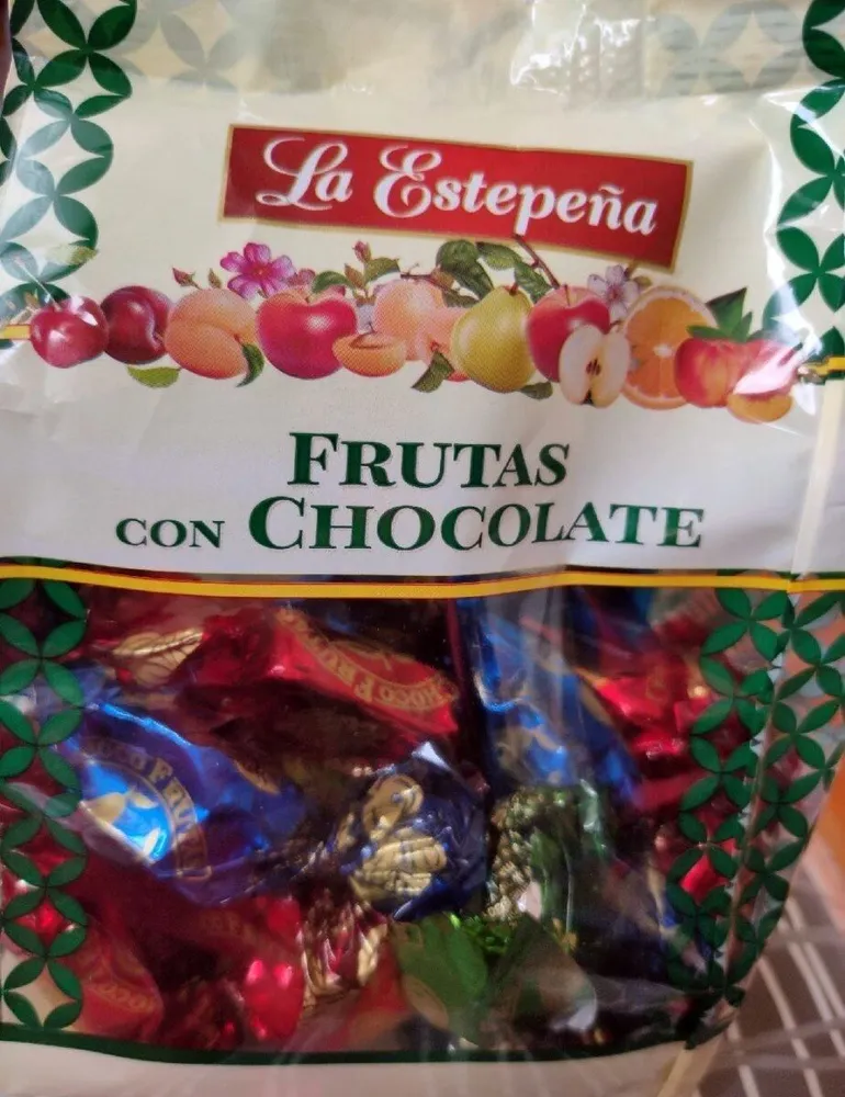 Frutas con chocolate