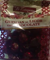 Guindas al licor con chocolate