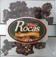 Rocas chocolate negro sin azucar