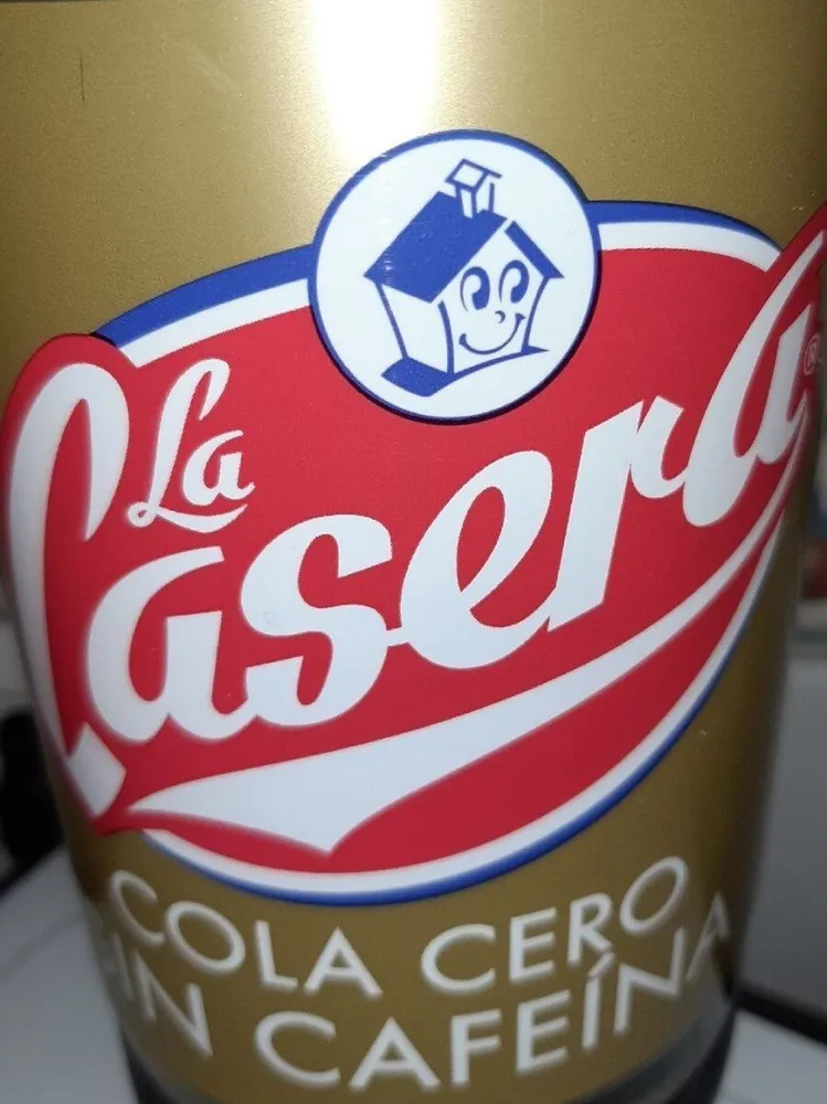 La casera cola cero sin cafeina