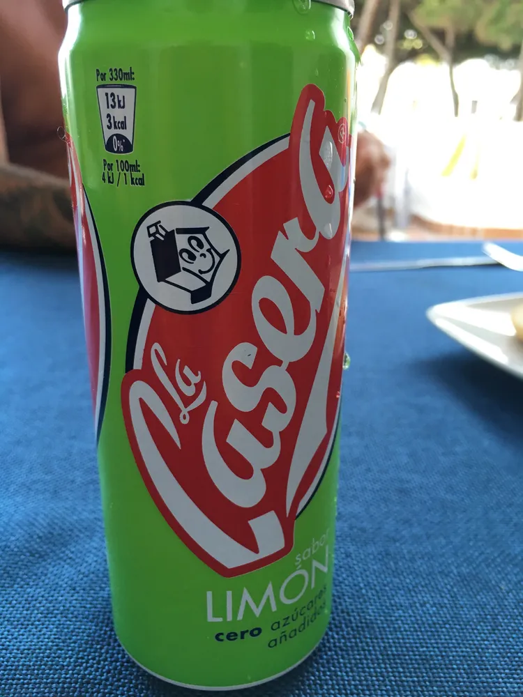 La casera sabor limón cero azúcares
