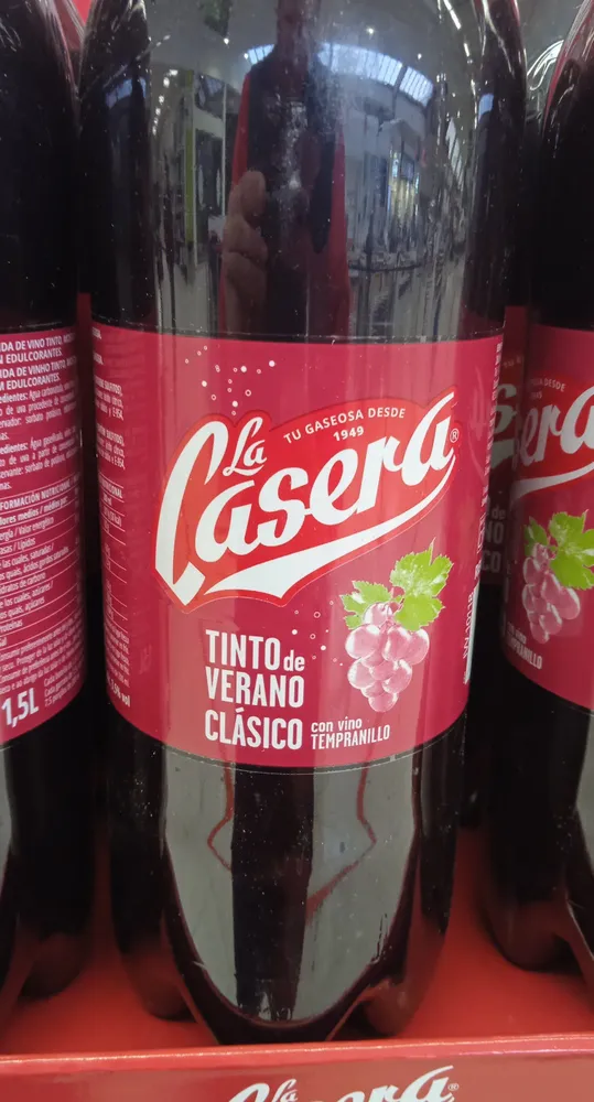 Tinto Verano La Casera Clasica S / Azucar 4'3% 1'5L